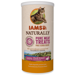 IAMS Naturally CAT mrazem sušené 100% kachní kostky (25g)